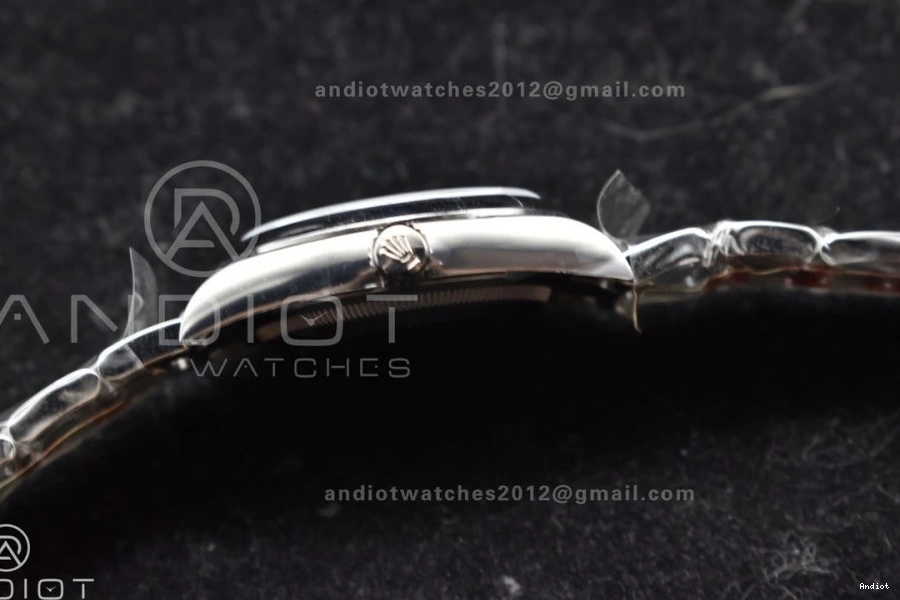 Clean Edition Best Oyster Silver VR3230 1:1 904L Black Steel 126000 36mm Perpetual 0427